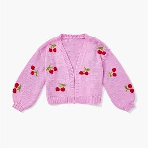 Forever 21 Cherry Sweater